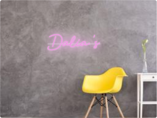 Custom text: Dalia
